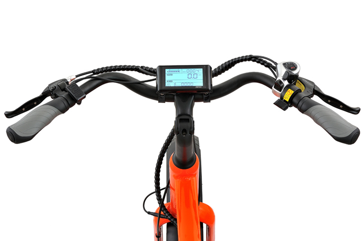 električni bicikl sa gasom
