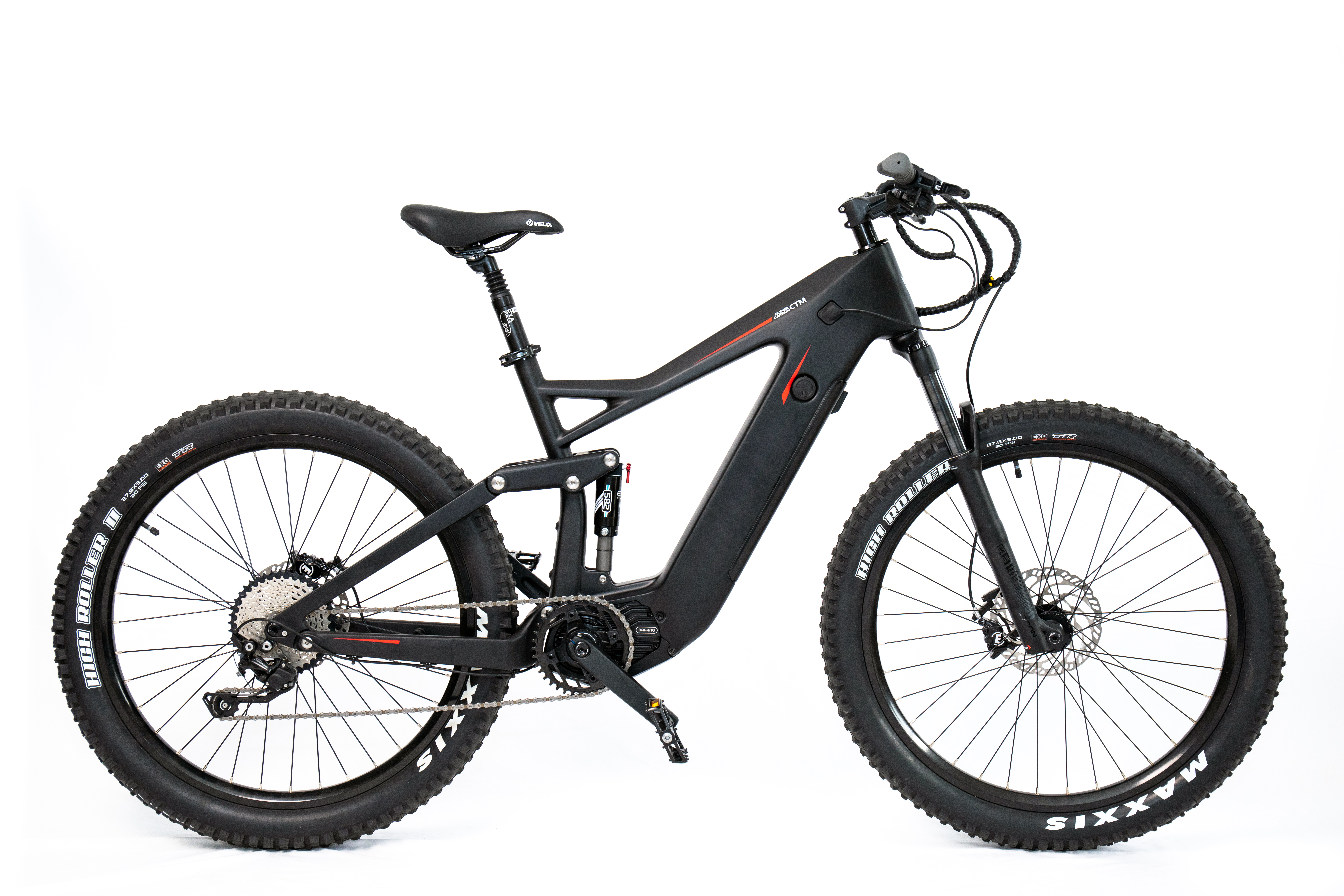 carbon fiber electric mountain bike
