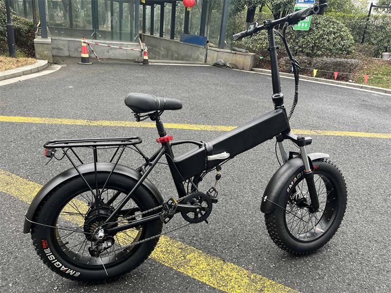 fat tire foldable electric bike
